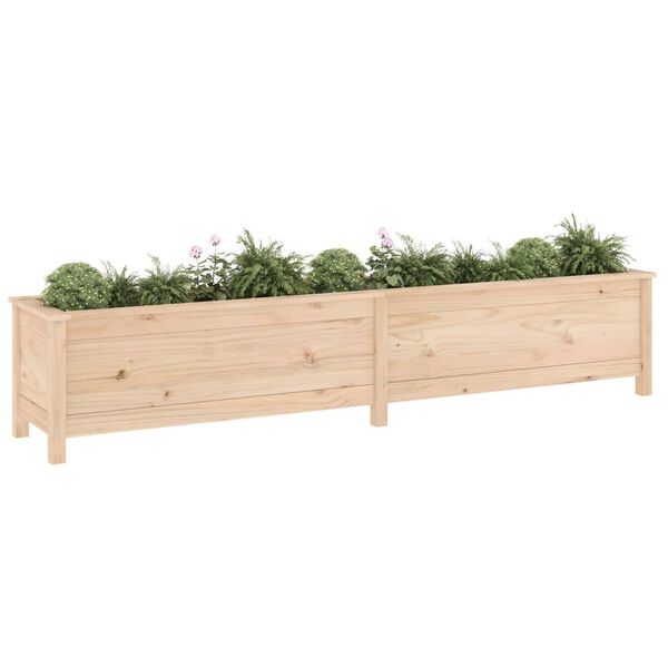 vidaXL Garden Raised Bed 199.5x40x39 cm Solid Wood Pine
