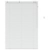 vidaXL Venetian Blind White 100 x 160 cm 35 mm Solid Paulownia Wood