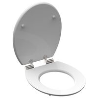 SCHÜTTE High Gloss Toilet Seat with Soft-Close POOLSIDE MDF