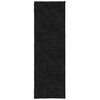 vidaXL Shaggy Rug PAMPLONA High Pile Modern Black 80x250 cm