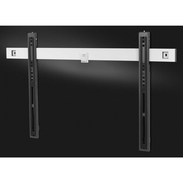 One For All Fixed TV Wall Bracket 32 - 90 White and Black