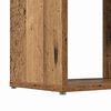 vidaXL TV Cabinet Set Brown 60 x 24 x 125.5 cm Engineered Wood