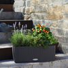 LECHUZA Planter BALCONERA Cottage 50 ALL-IN-ONE Granite