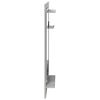 vidaXL Wall-Mounted Coat Rack with Shelf Concrete grey 70 x 10 x 90 cm