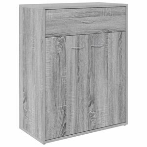 vidaXL Sideboard Grey Sonoma 60x30x75 cm Engineered Wood