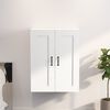 vidaXL Hanging Wall Cabinet White 69.5x32.5x90 cm
