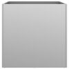 vidaXL Planter Silver 49x47x46 cm Galvanised Steel