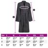 vidaXL Bathrobe KINN Anthracite S Cotton