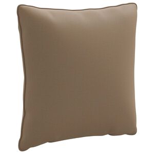 vidaXL 1-Piece Back Cushion PUTTEN 100% Polyester Taupe