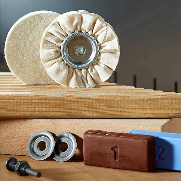 wolfcraft Hobby Polishing Set 2178000