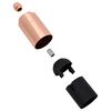 vidaXL Lamp Holders 2 pcs Rose Gold E27