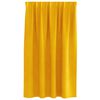 vidaXL Blackout Curtains 2 pcs Mustard Yellow 140 x 140 cm Velvet