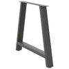 vidaXL Dining Table Legs A-Shaped 2 pcs Anthracite&nbsp;90x(72-73) cm Steel