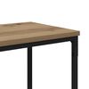 vidaXL Console Table Artisan Oak 160 x 30 x 75 cm Engineered Wood