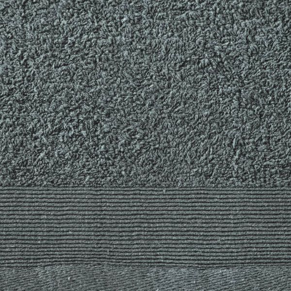 vidaXL Hand Towels 5 pcs Cotton 450 gsm 50x100 cm Green