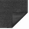 vidaXL Doormat Black 60 x 90 cm Polypropylene
