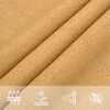 vidaXL Sunshade Sail 160 g/m&sup2; Rectangular Sand 3x4 m HDPE