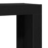 vidaXL Nesting Tables 3 pcs Black Oak Engineered Wood
