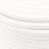 vidaXL Boat Rope Full White 12 mm 25 m Polypropylene
