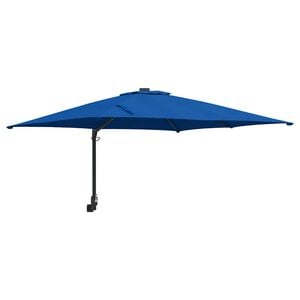 vidaXL Garden Parasol 248.5 x 247.5 x 160 cm Polyester and Steel