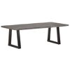 vidaXL Coffee Table with Live Edges 115x60x40 cm Solid Acacia Wood