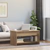 vidaXL Coffee Table Artisan Oak 80 x 50.5 x 41.5 cm Engineered Wood