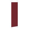 vidaXL Pleated Blind Bordeaux Red 60x200 cm Fabric Width 59.4 cm Polyester