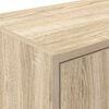 vidaXL Garage Cabinets 2 pcs Sonoma Oak Engineered Wood