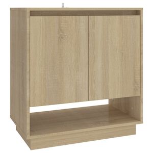 vidaXL Sideboard Sonoma Oak 70x41x75 cm Engineered Wood