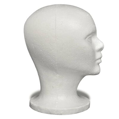Foam head with face 12 pcs