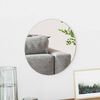 vidaXL Wall Mirror Round &Oslash; 30 cm Tempered Glass