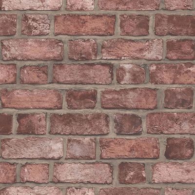 Noordwand Wallpaper Homestyle Brick Wall Red