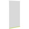 vidaXL Roller Blind Blackout Leaves Green 105x210 cm Fabric Width 100.7 cm Polyester