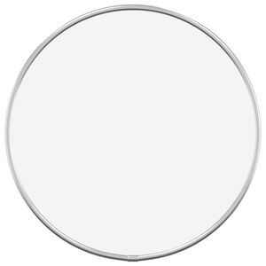 vidaXL Wall Mirror Silver &Oslash; 30 cm Round