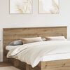vidaXL Headboard Artisan Oak 200 cm Engineered wood
