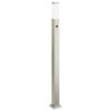 vidaXL Bollard Lights with Sensor 3 pcs 110 cm Stainless Steel IP44