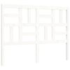 vidaXL Bed Frame without Mattress White 120x200 cm Solid Wood