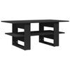 vidaXL Coffee Table Black 102x55x42 cm Engineered Wood