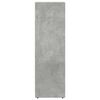 vidaXL Bathroom Cabinet Concrete Grey 30x30x95 cm Engineered Wood