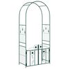 vidaXL Garden Arch Green 102 x 50 x 218 cm Steel