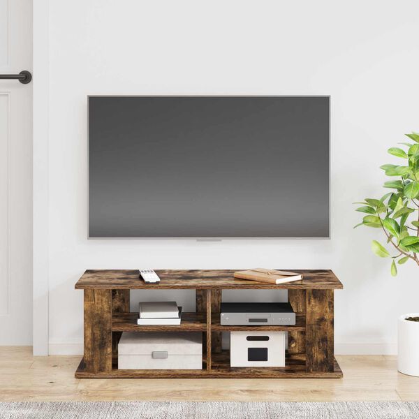 vidaXL TV stand Smoked Oak 96 x 35 x 33.5 cm