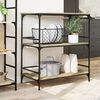 vidaXL Kitchen Trolley Sonoma Oak 100.5x50x105 cm Engineered Wood