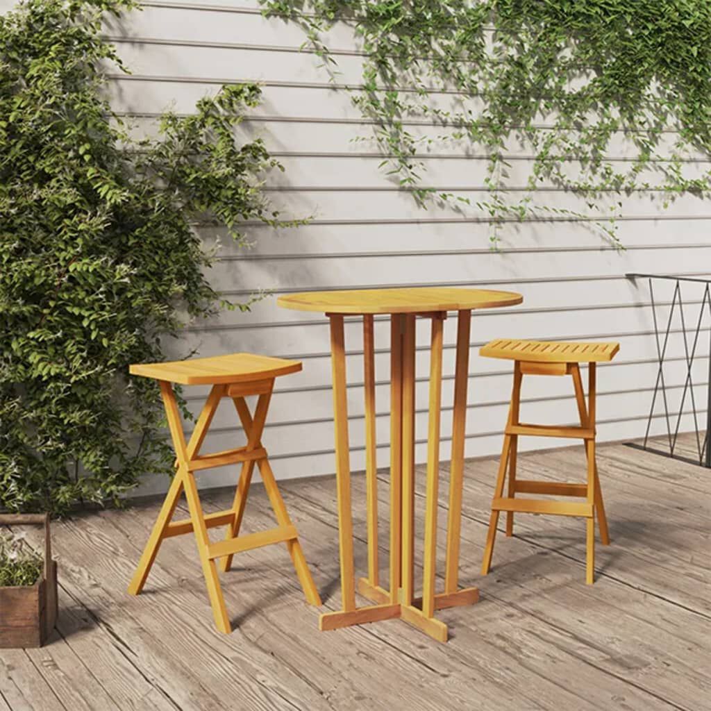 Folding pub table sale set