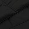 vidaXL Full Year Duvet Quilted Black 200 x 240 cm Microfiber