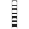 vidaXL Bookcase Black 81x36x176 cm Engineered Wood