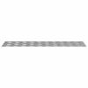 vidaXL Stair Tread Rectangular 4 pcs Silver 80 x 20 cm Aluminium
