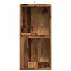 vidaXL Corner Cabinet Old Wood 33x33x67 cm Engineered Wood