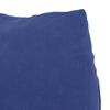 vidaXL Back Pillow Police Blue 45 x 20 x 35 cm Corduroy Fabric
