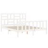 vidaXL Bed Frame without Mattress White 160x200 cm Solid Wood Pine