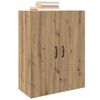 vidaXL Wall Cabinet Artisan Oak 69.5 x 34 x 90 cm Engineered Wood